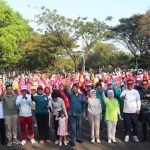 Hadiri Senam Bersama Perwatusi Lahat, Anggota DPR RI Sri Meliyana Ajak Warga Terapkan Hidup Sehat